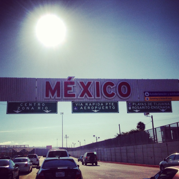 Frontière du Mexique pour une escapade à Tijuana